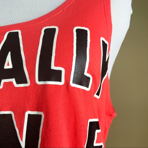 Forever21  Totally Awesome Graphic Crop Top Sz S - Picture 4 of 8